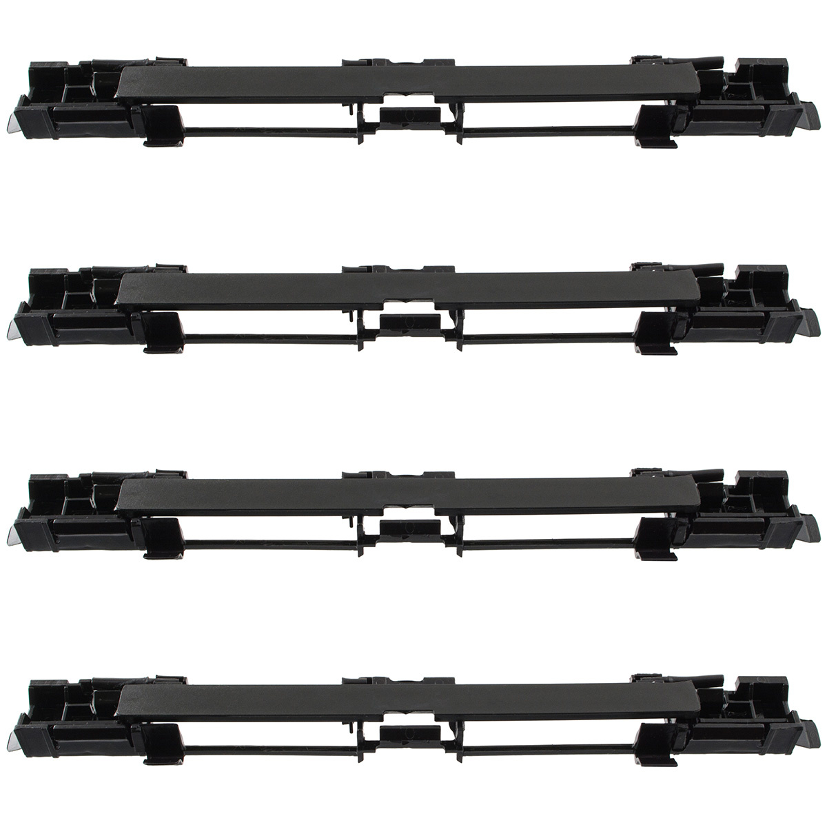 Opel Astra III H 2004- zaślepka listwy dachowej CZARNA 4 szt. KPL