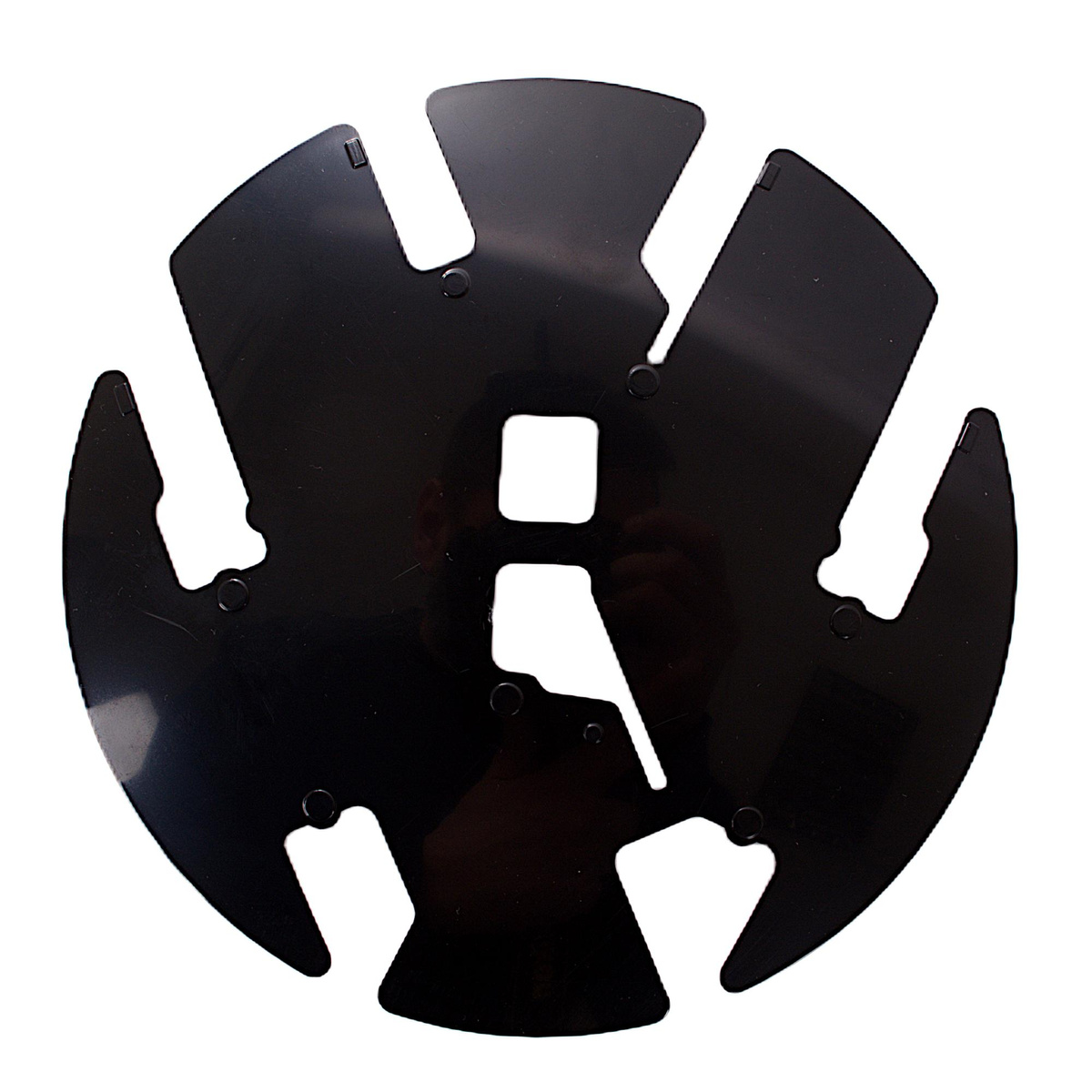 VW Crafter 2018- atrapa między reflektory (grill) CZARNA z chromowaną listwą