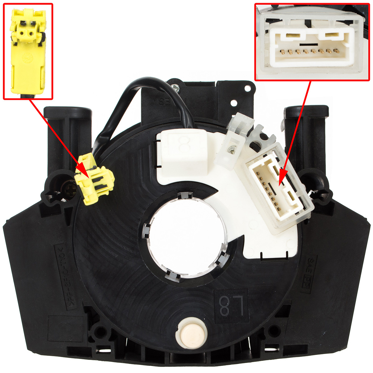 Nissan Micra III 03-10 taśma / zwijak poduszki AIRBAG