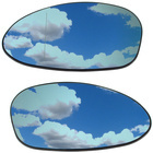 BMW 3 E90 / E91 / E92 / E93 04-08 wkład lusterka OGRZEWANY NIEBIESKI lewy + prawy 2 szt. KPL