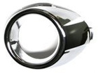 Ford Fiesta VII 08-13 ramka halogenu CHROM TUNING lewa