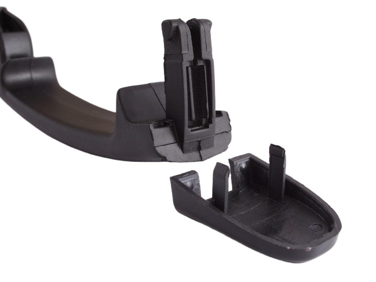 Audi A2 TT klamka zewnętrzna CZARNA BEZ OTWORU BEZ USZCZELKI przednia prawa