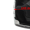 Ford Kuga I 08-12 gałka zmiany biegów 6 BIEGÓW + mieszek ochronny drążka zmiany biegów CZARNY + CHROM + ramka SILVER 2 szt. KPL