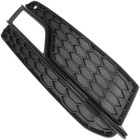 Audi A5 8T S-LINE FL 11-16 Z HALOGENAMI atrapka kratka w zderzak przedni CZARNA prawa