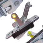 Fiat Ducato 2006- zamek GÓRNY drzwi bocznych przesuwnych prawych