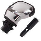 Peugeot 206 207 301 307 308 408 508 2008 3008 gałka zmiany biegów 5 BIEGÓW CHROM z CZARNĄ NAKŁADKĄ i tłoczonym schematem + ADAPTER
