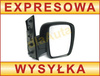 Fiat Scudo II 07-16 lusterko zewnętrzne manualne CZARNE prawe