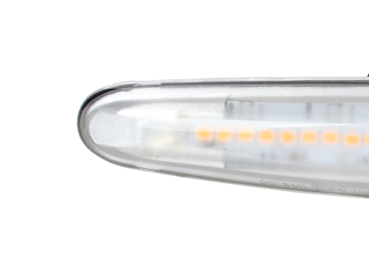 BMW 3 E46 kierunkowskaz boczny LED BIAŁY DYNAMICZNY 2 szt. KPL