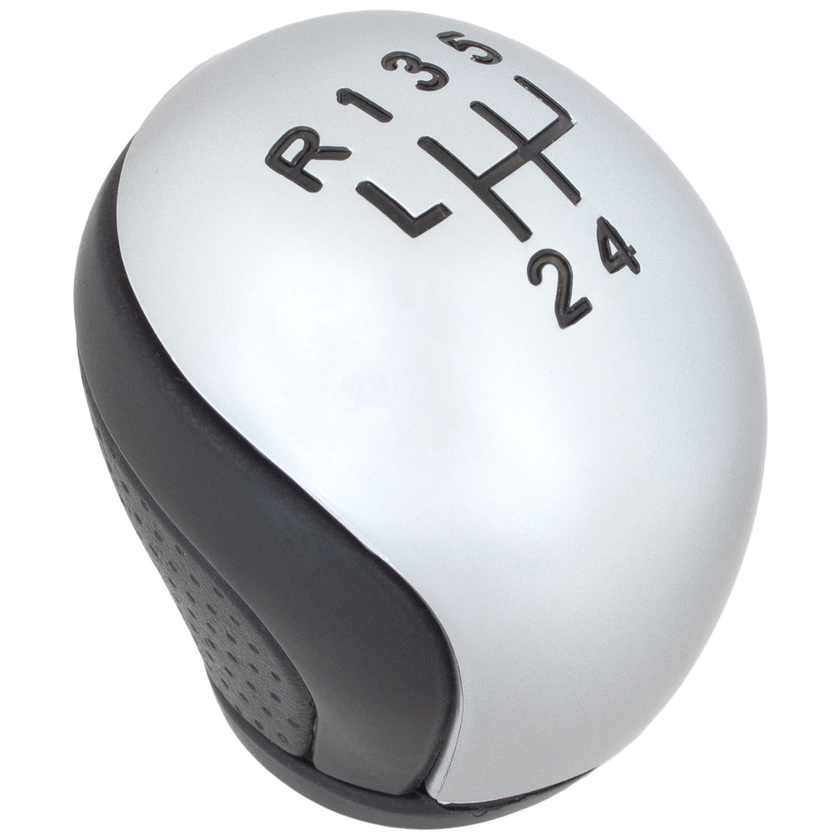 Peugeot 407 gałka zmiany biegów CZARNA + SILVER 5 BIEGÓW