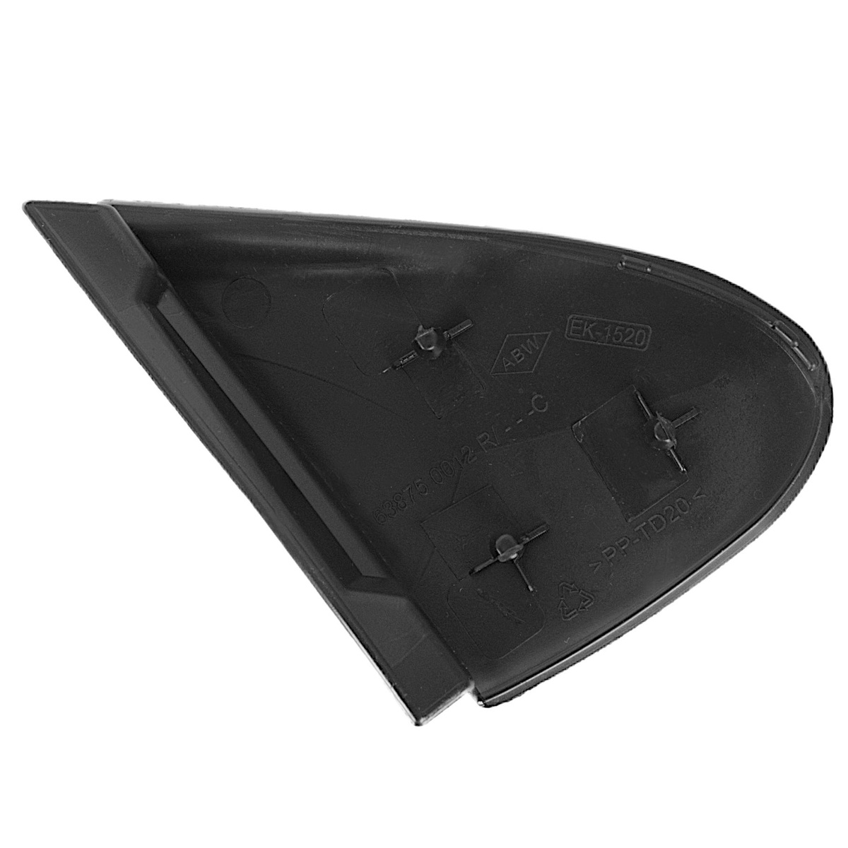 Renault FLUENCE 2010- listwa nakładka słupka (trójkąt lusterka) lewa