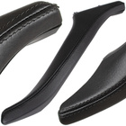 BMW 5 F10 F11 09-17 uchwyt wewnętrzny CZARNA SKÓRA drzwi przednich = tylnych lewych