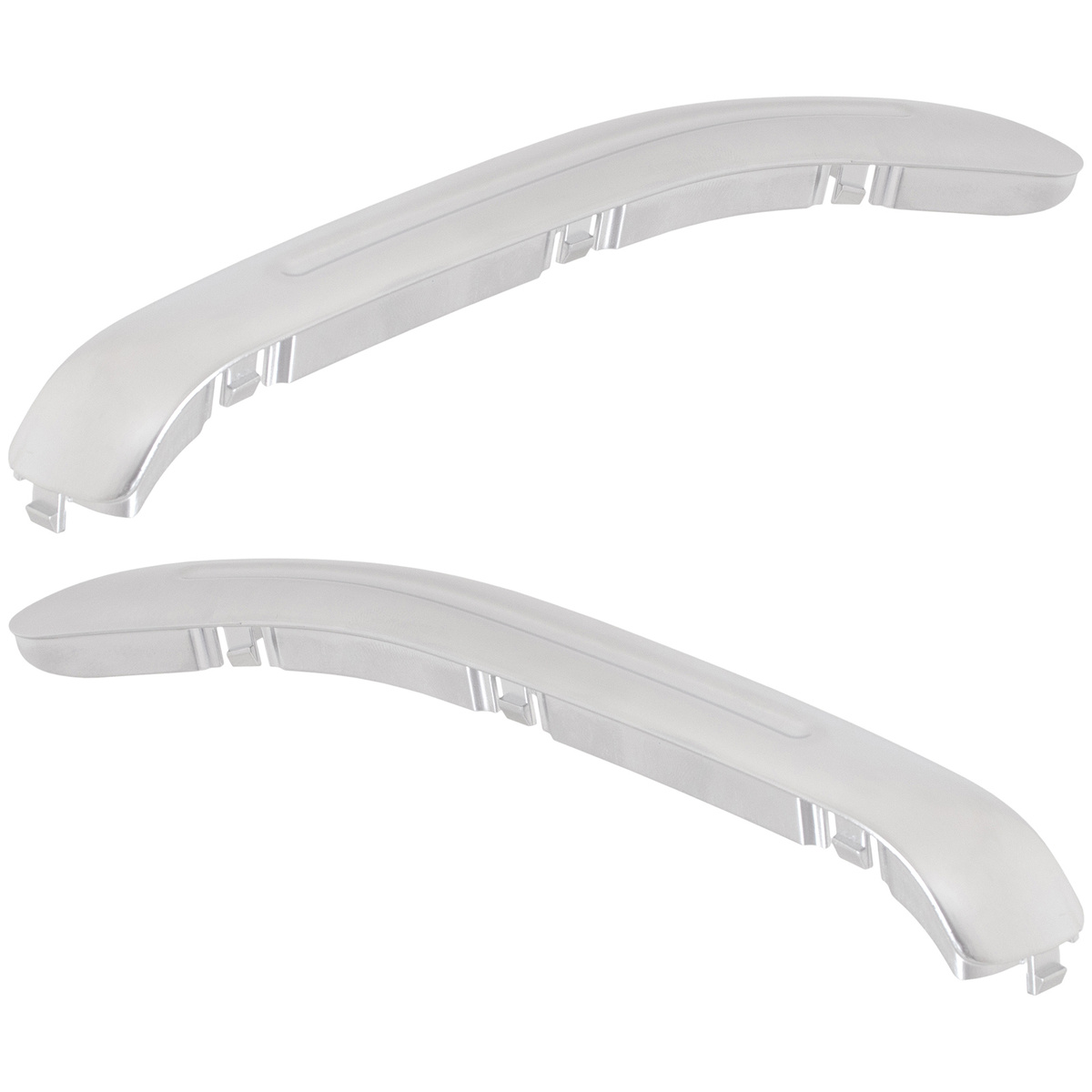 Ford S-MAX 06-14 nakładka uchwytu wewnętrznego SILVER drzwi przednich lewa + prawa 2 szt. KPL