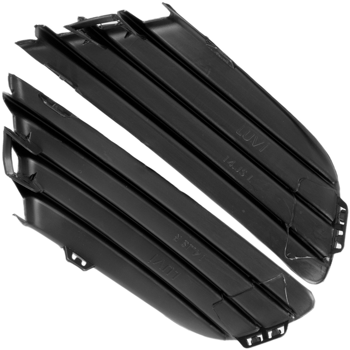 CITROEN C4 04-08 atrapka kratka w zderzak przedni lewa + prawa 2 szt. KPL