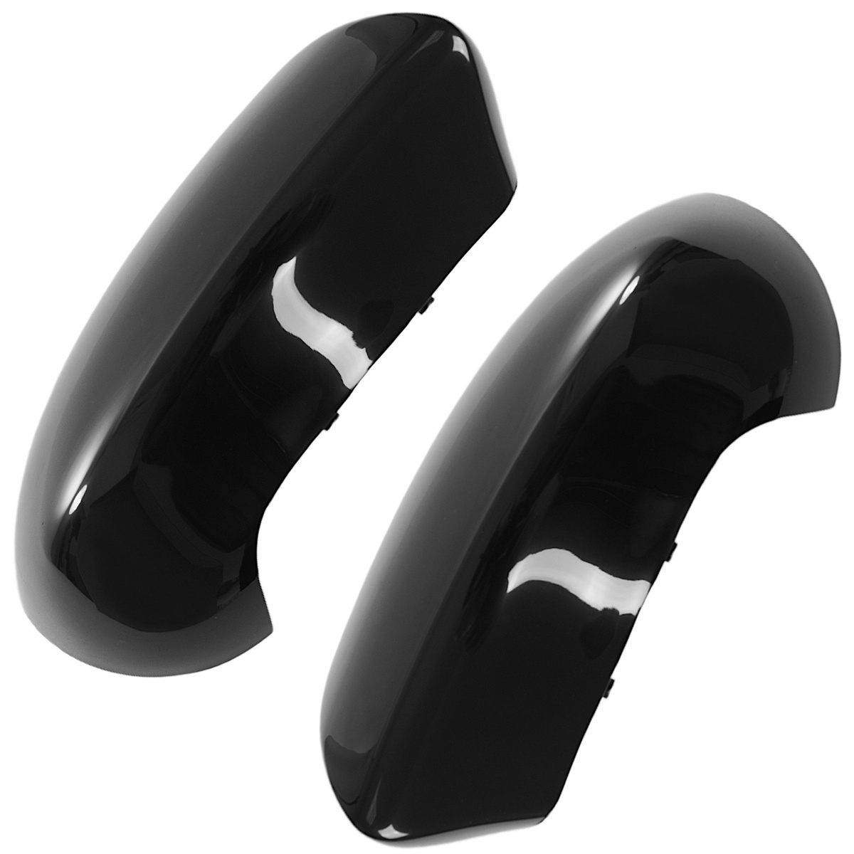 Nissan Qashqai I J10 07-14 obudowa lusterka zewnętrznego CZARNA lewa + prawa 2 szt. KPL