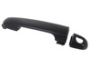 Hyundai i20 08-15 klamka zewnętrzna przednia CZARNA Z OTWOREM lewa