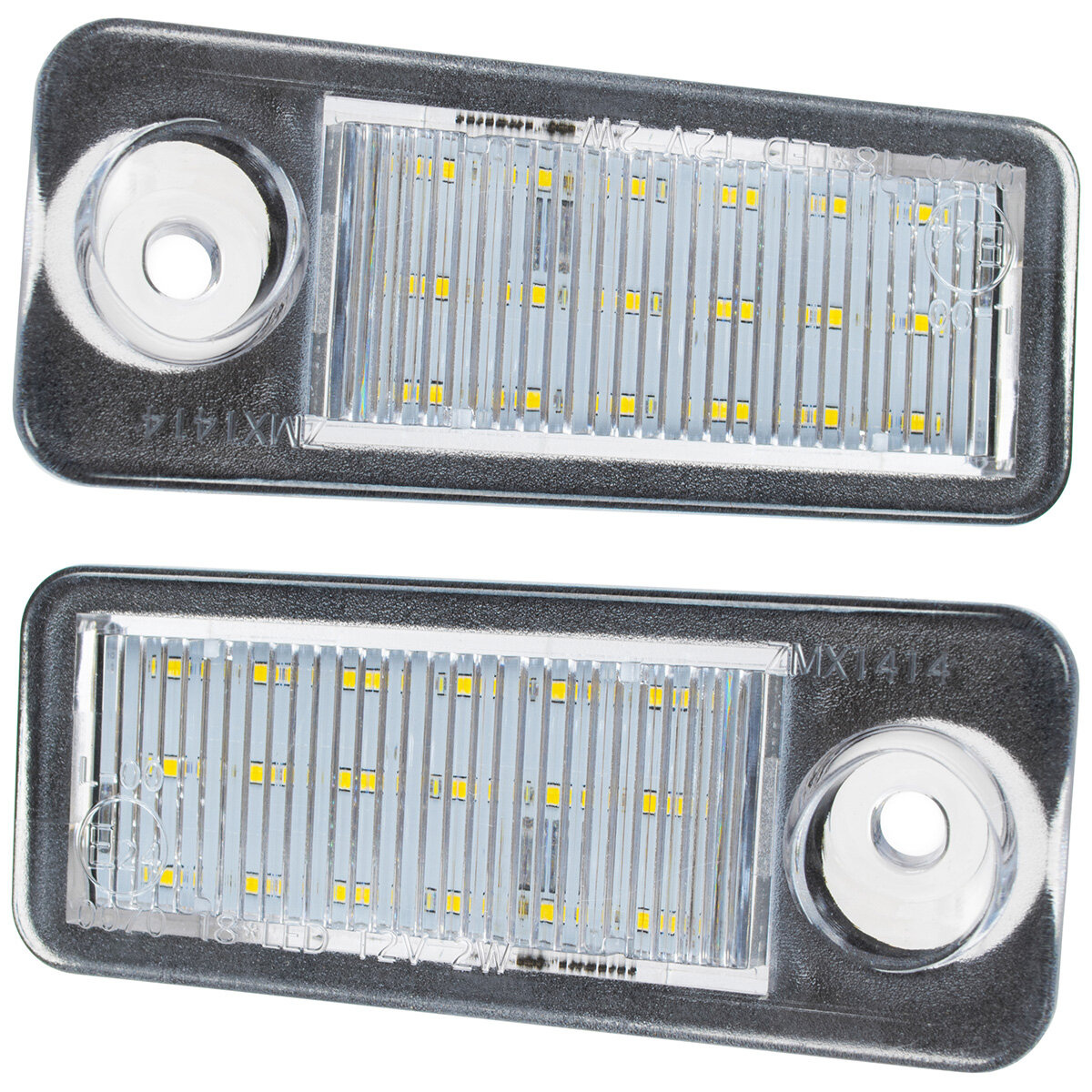 Audi A6 C5 Kombi 97-04 lampki podświetlenia tablicy rejestracyjnej LED 2 szt. kpl.
