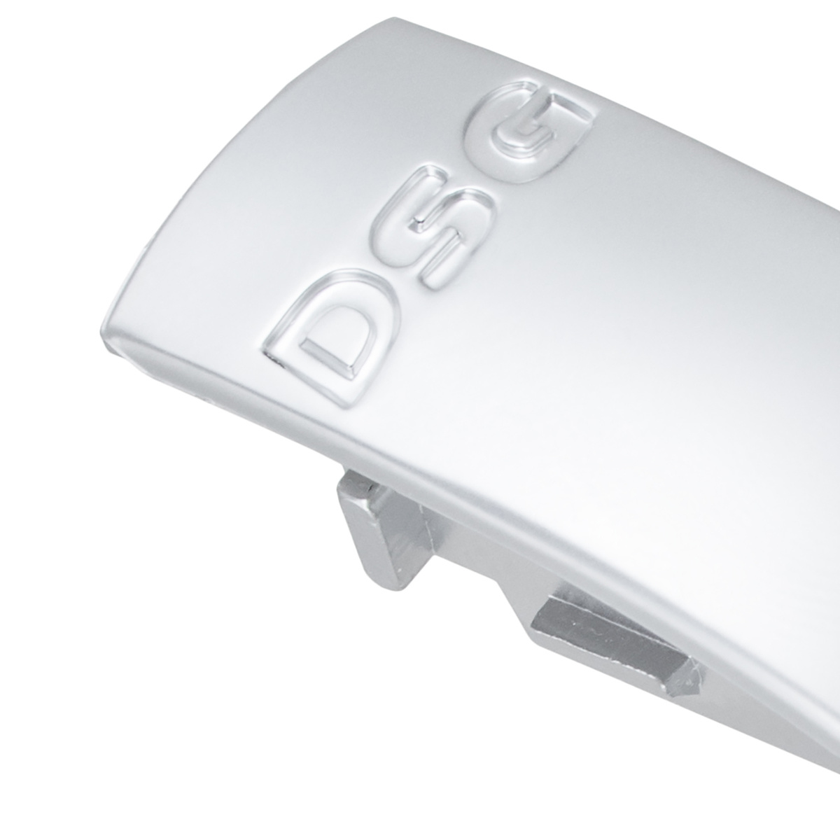 VW Golf VI 09-16 nakładka na gałkę zmiany biegów SILVER DSG