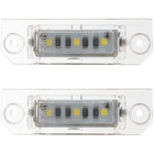 VW Amarok Lupo New Beetle Polo Touareg lampki podświetlenia tablicy rejestracyjnej LED 2 szt. kpl.