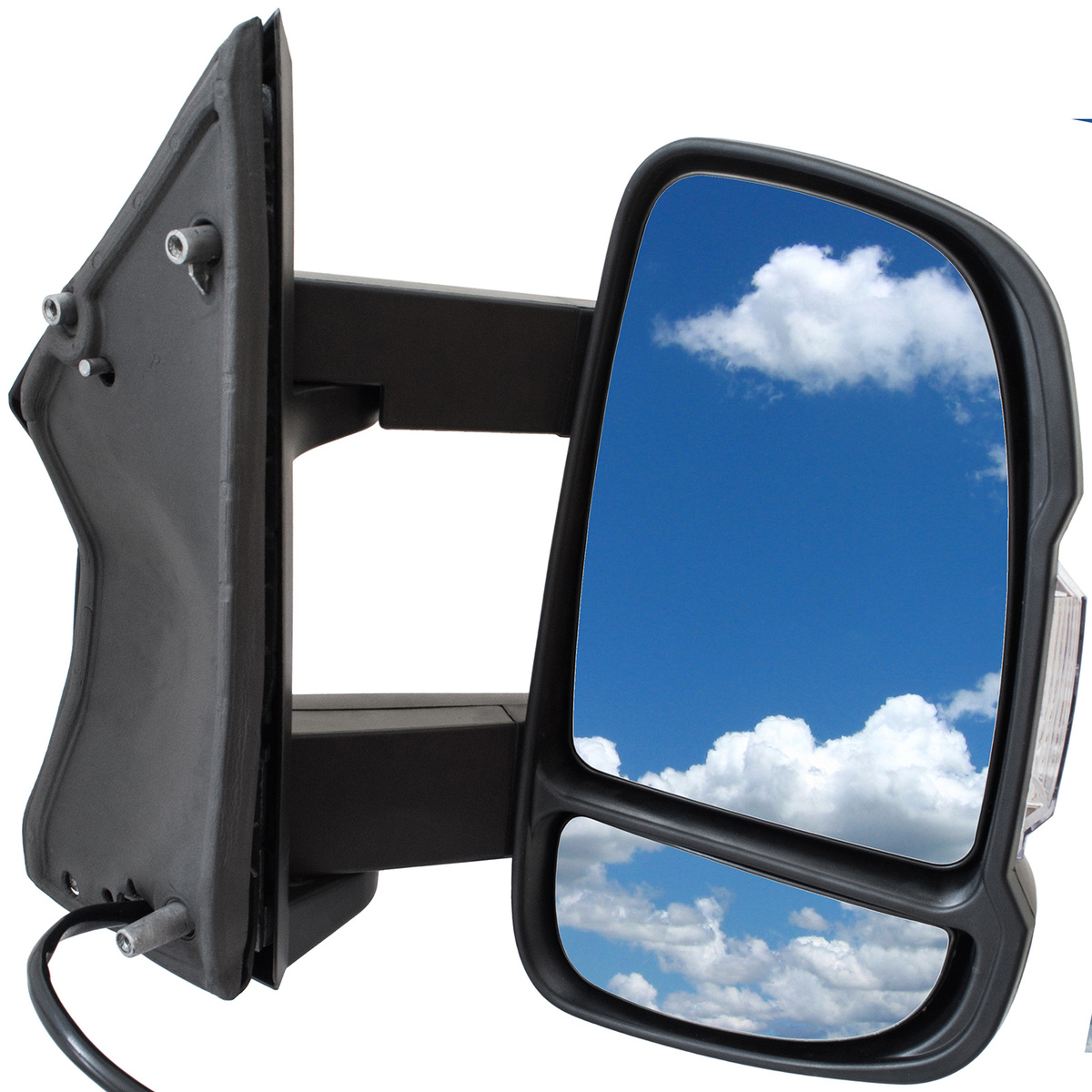 Fiat Ducato 2006- lusterko zewnętrzne elektryczne ogrzewane ŚREDNIE RAMIĘ BEZ CZUJNIKA prawe