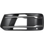 Audi Q7 4M 15-19 atrapka kratka w zderzak przedni CZARNA + SILVER lewa