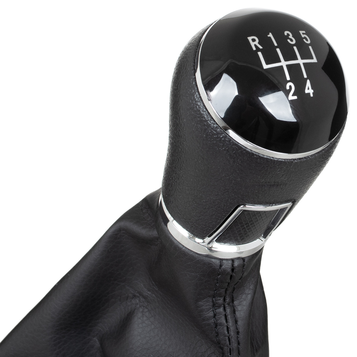 VW Sharan 2010- gałka zmiany biegów CZARNA 5 BIEGÓW + MIESZEK OTWÓR 12 MM