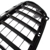 Mercedes KLASA A W176 12-18 atrapa między reflektory (grill) PANAMERICANA PIANO BLACK