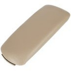 Audi A4 B6 00-04 klapka podłokietnika z przyciskiem i obiciem KPL BEŻOWA EKOSKÓRA GRUBE ZAWIASY