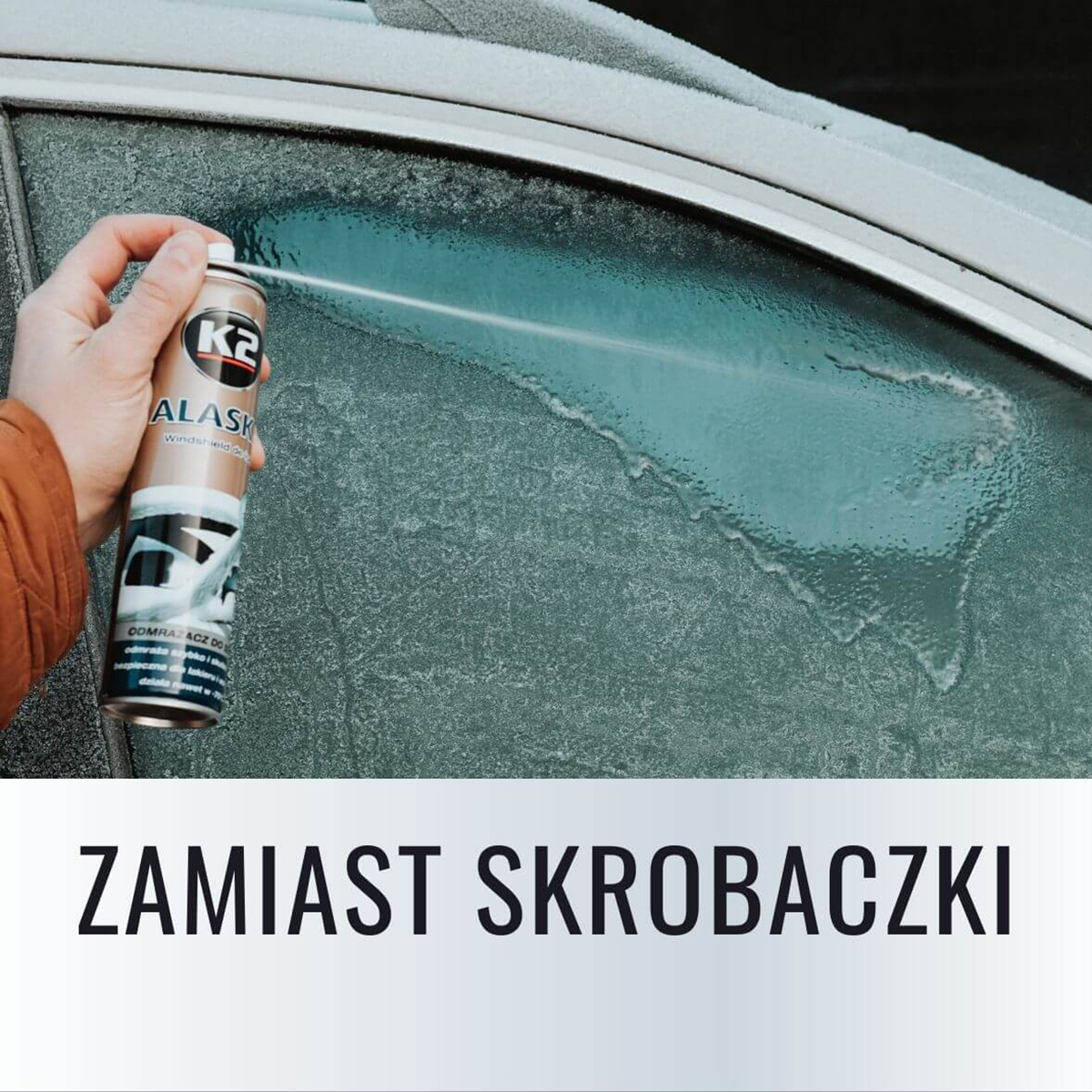 Odmrażacz do szyb K2 ALASKA aerozol 300ml K603