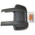 Citroen Jumper 2006- obudowa lusterka zewnętrznego lewa + DŁUGIE RAMIĘ KPL + KIERUNKOWSKAZ POMARAŃCZOWY WKŁAD 2 szt KPL