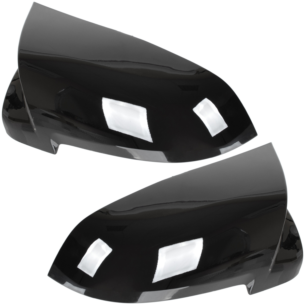 BMW 5 F07 F10 F11 13-17 nakładka lusterka BLACK GLOSSY lewa + prawa 2 szt. KPL