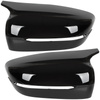 BMW 5 G30 G31 16-23 nakładka lusterka BLACK GLOSSY lewa + prawa 2 szt. KPL