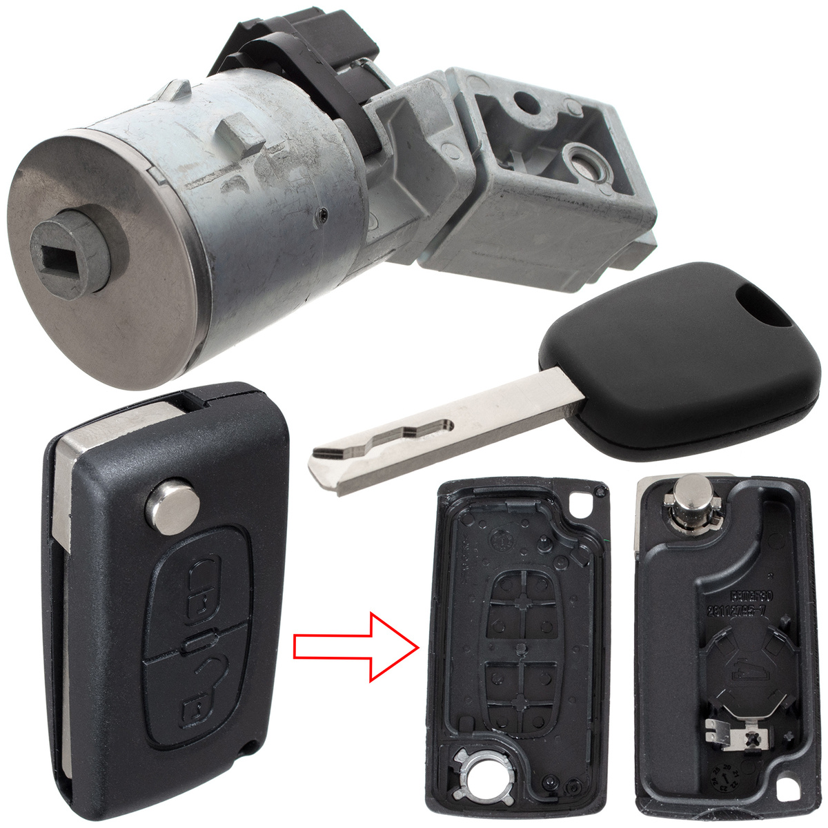 Peugeot 307 01-09 stacyjka