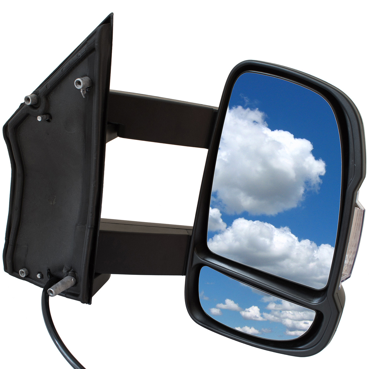 Peugeot Boxer 2006- lusterko zewnętrzne manualne DŁUGIE RAMIĘ prawe