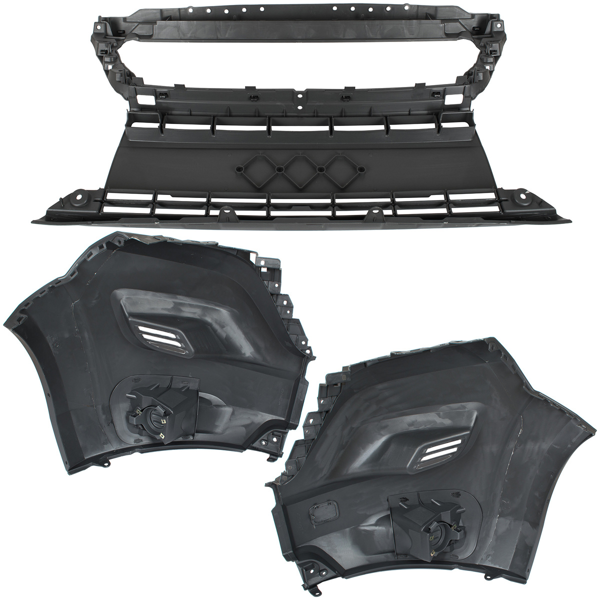 Fiat Ducato 2014- zderzak przedni 3 szt. KPL