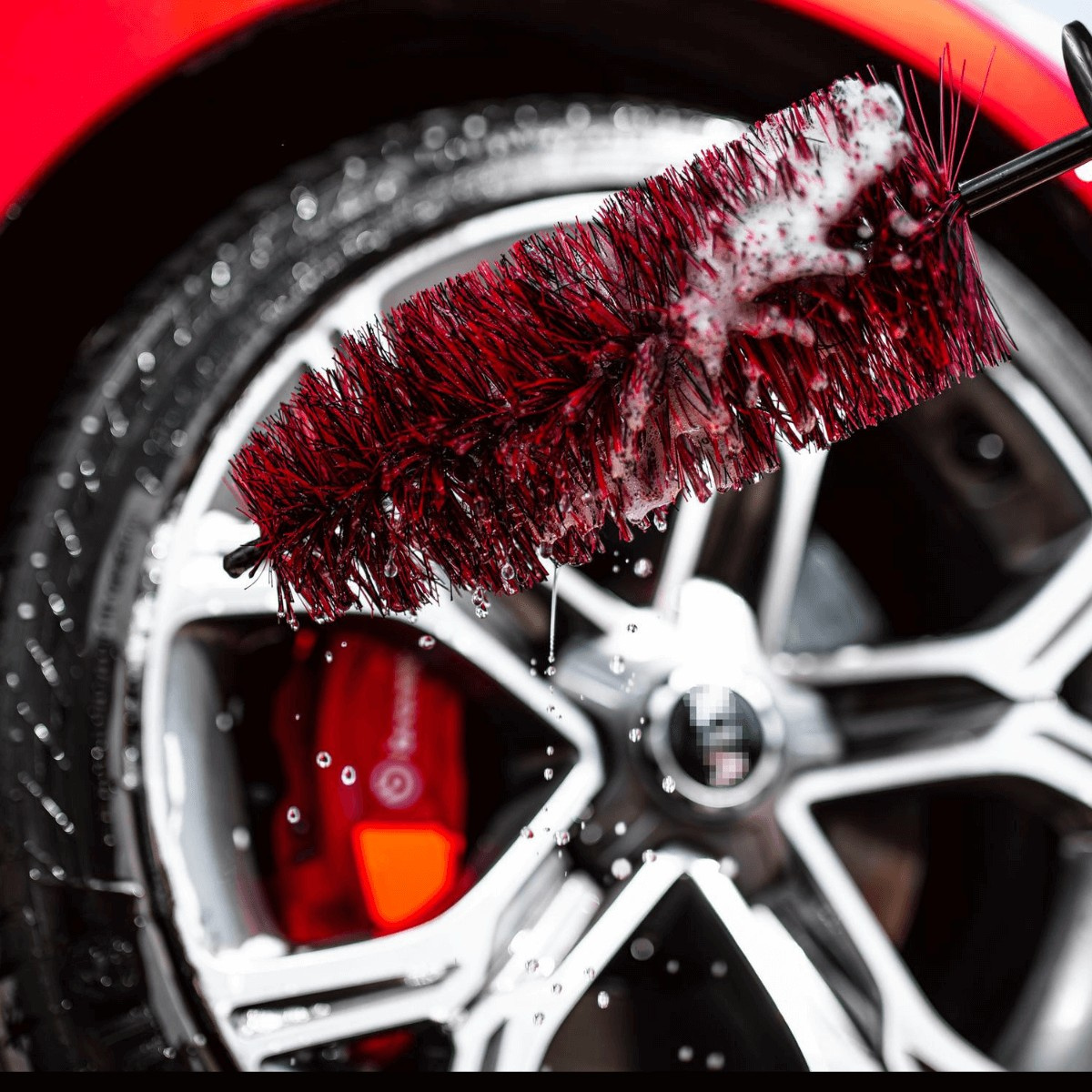 Szczotka detailingowa do felg i kołpaków K2 SCEPTER D7010