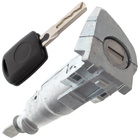 Skoda Superb II 08-15 wkładka zamka drzwi przednich lewa + 1 KLUCZYK