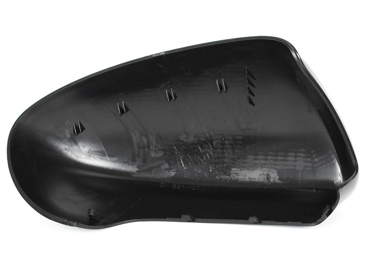 Nissan Qashqai I J10 07-14 obudowa lusterka zewnętrznego CZARNA lewa