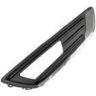 Ford FOCUS III FL 12-16 Z HALOGENAMI atrapka kratka w zderzak przedni CZARNA + CHROM prawa
