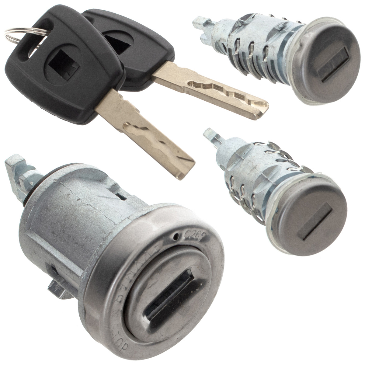 Peugeot BOXER 06-23 zestaw 2x wkładka zamka + stacyjka kpl.