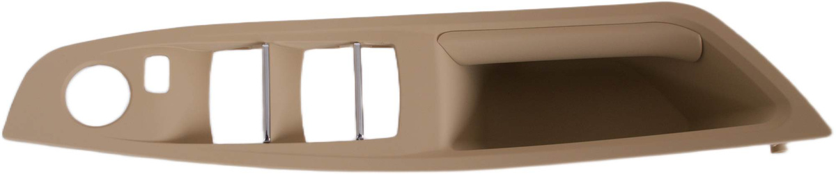 BMW 5 F10 F11 09-17 zestaw uchwytów wewnętrznych drzwi przednich i tylnych 7 szt. KPL BEŻOWE (bez el. skł. lusterek)