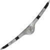 Skoda Superb II 08-15 listwa atrapy pod emblemat CHROM