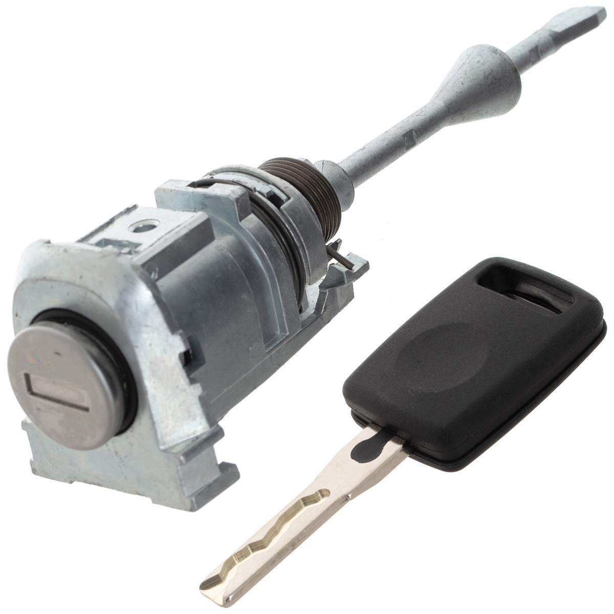 Audi Q7 4L 06-15 wkładka zamka drzwi przednich lewa + 1 KLUCZYK