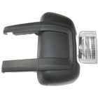 Fiat Ducato 2006- obudowa lusterka zewnętrznego lewa + DŁUGIE RAMIĘ KPL + kierunkowskaz BIAŁY 2 szt. KPL