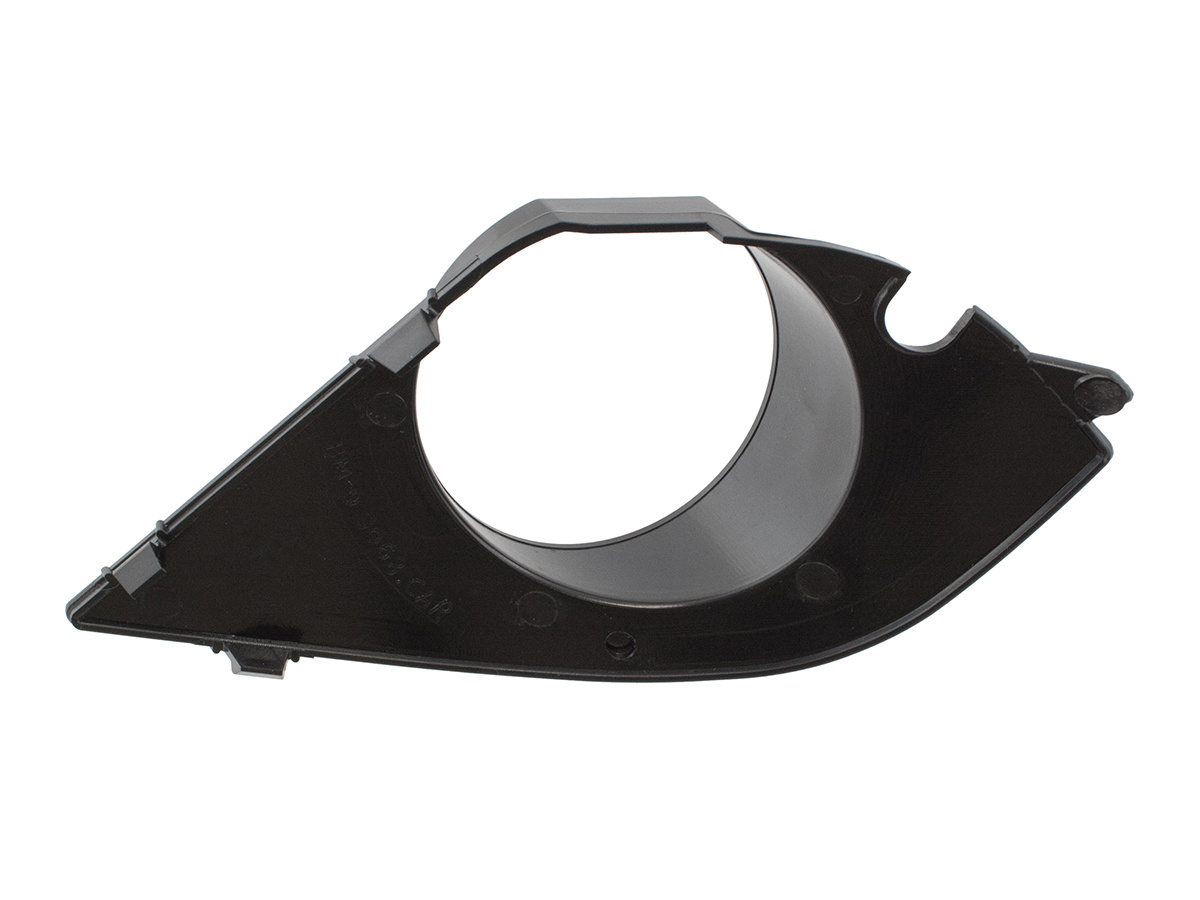 BMW 5 E60 E61 03-10 Zestaw 2 Ramek halogenów i 2 kratek zderzaka (4 szt. kpl)