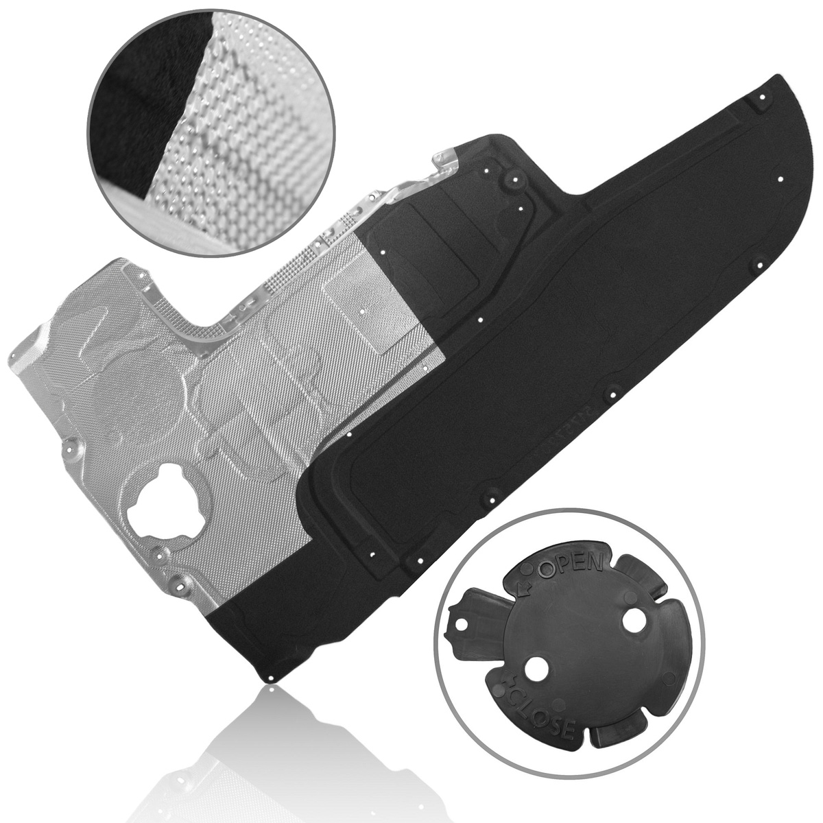 BMW 5 F07 F10 F11 10-17 osłona skrzyni biegów