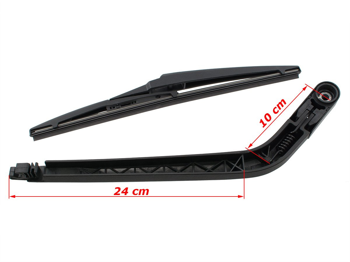 Toyota Yaris 01-06 wycieraczka tylna ramię + pióro WERSJA JAPOŃSKA