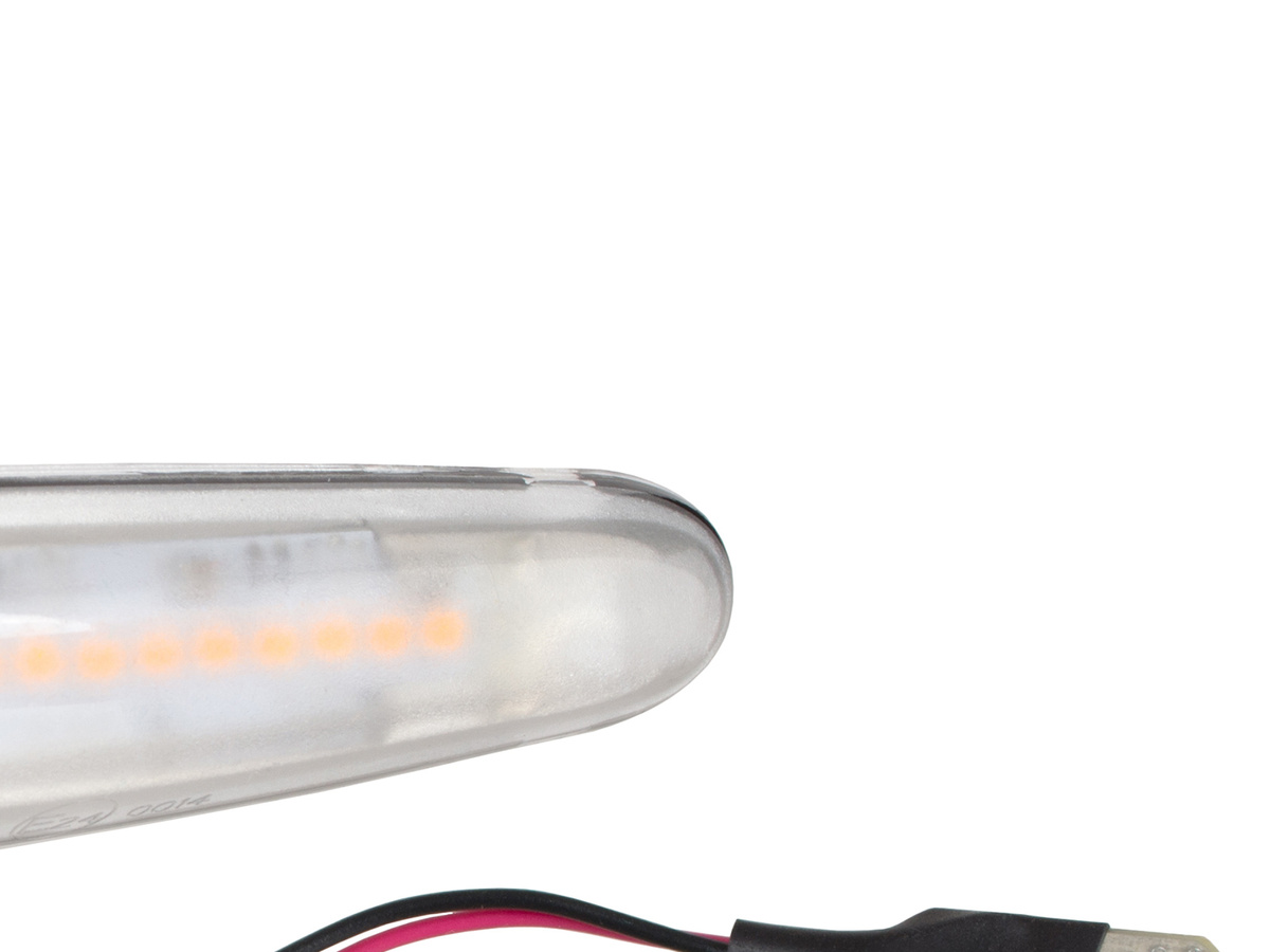BMW 3 E46 kierunkowskaz boczny LED BIAŁY DYNAMICZNY 2 szt. KPL