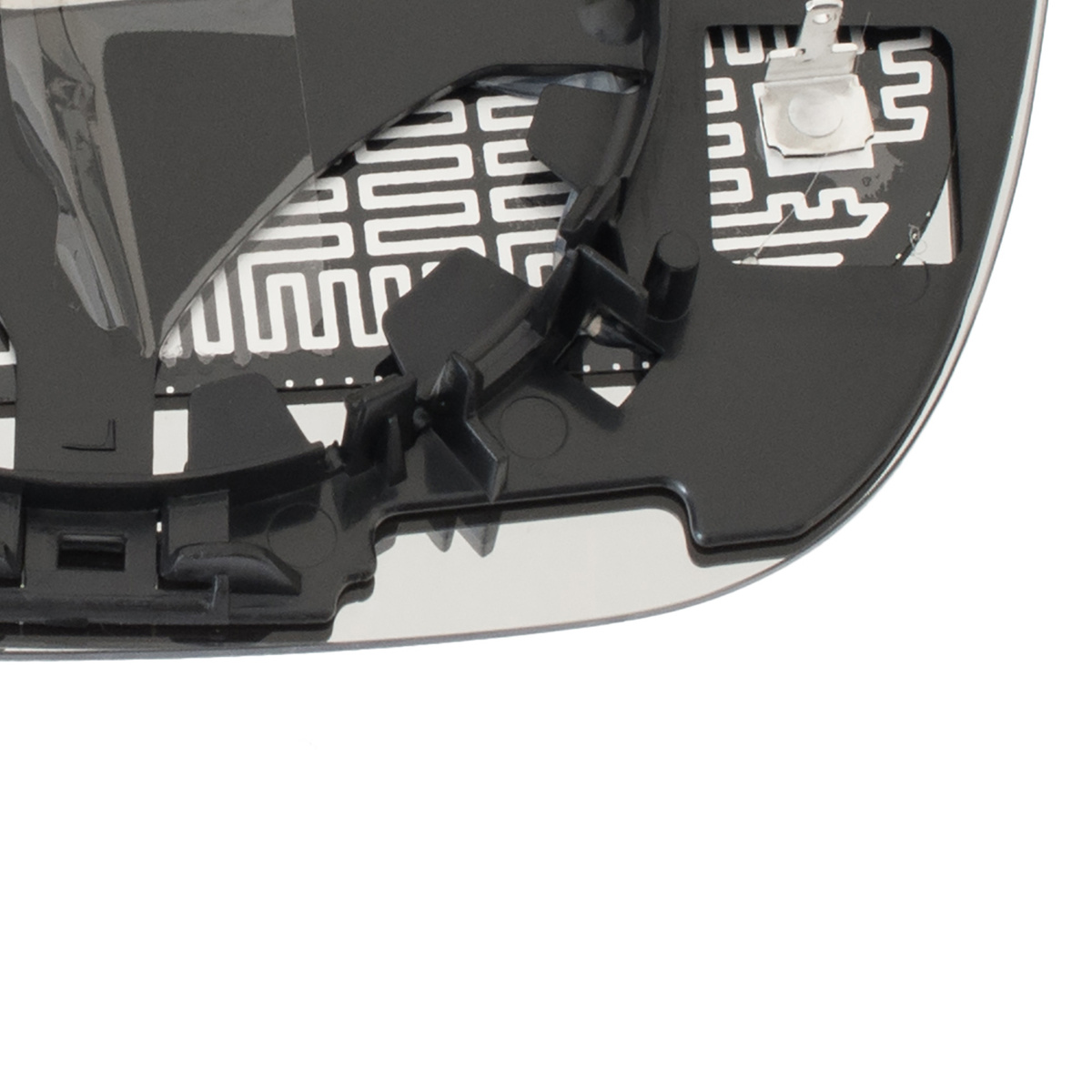 Seat Alhambra 04-10 wkład lusterka OGRZEWANY prawy