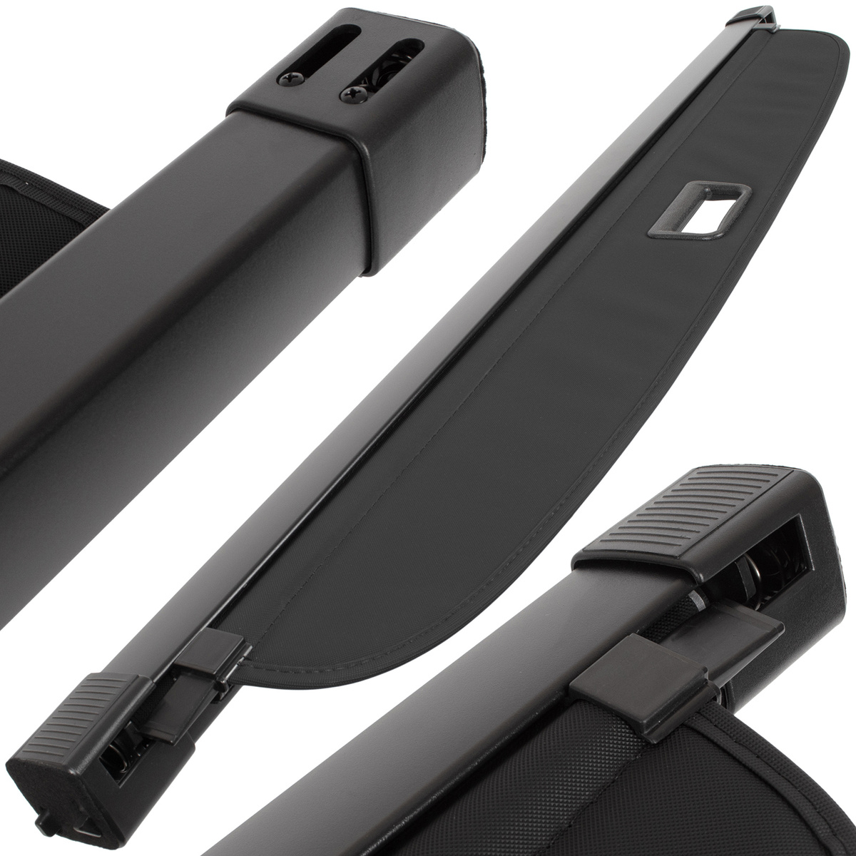 VW Touran II 2015- roleta bagażnika CZARNA