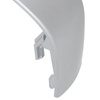 VW Golf VI 09-16 nakładka na gałkę zmiany biegów SILVER DSG